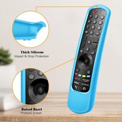 Silicone Case for LG AN-MR21GA (2021) Remote Control Anti Slip Protective Cover