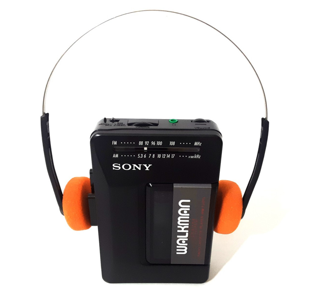 🔥 Sony Walkman WM-F2015 Cassette Tape Player Radio AM FM Retro Restored !!