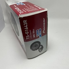 Pioneer TS-G1643R 6-1/2″ 2-Way Car Speakers 180W Max – Open Box, Never Used