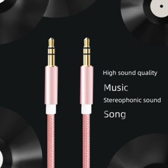 3.5MM MALE TO MALE STEREO AUDIO AUX CABLE AUXILIARY CORD FOR PC IPOD CAR PHONE