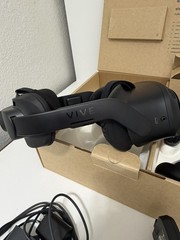 HTC VIVE Focus Vision VR Headset Complete Kit – Untested – Open Box