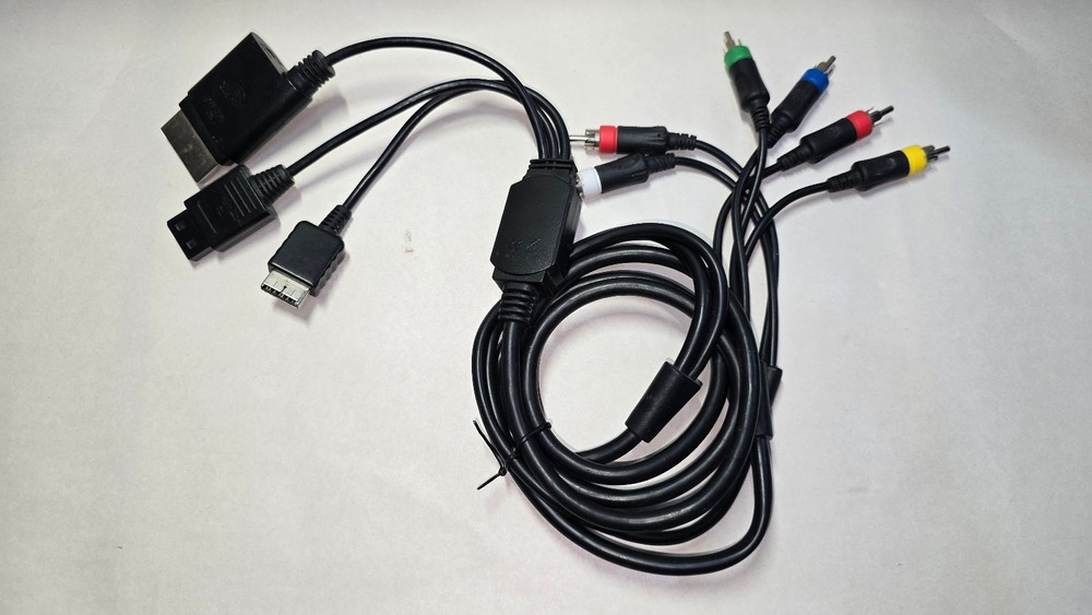 Madcatz HD Component Audio & Video Cable For Wii/PS3/PS2/XBOX 360 6ft