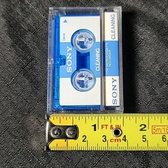 Sony Microcassette CM-1K Cleaning Cassette 0.8m For Microrecorder tape CM-1KA