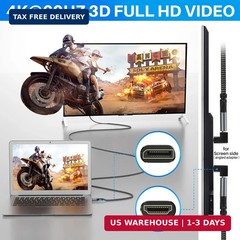 25FT 4K DisplayPort to HDMI Cable, 4K@60Hz UHD Active Converter for HDTV, Monito
