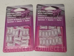 32 pc Posi-Twist no crimp Multi wire stereo/radio wire harness connector kit#500