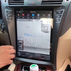 12.1” Android 9.0 Radio Tesla Vertical Screen Car Gps For Lexus Ls460 2006-2012