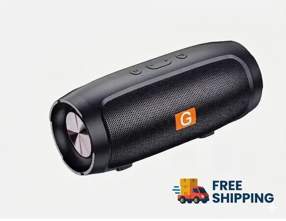 Bluetooth Wireless Portable Speaker Waterproof Stereo Bass USB TF FM Radio LOUD