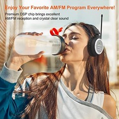AM FM Radio Headphones Personal Portable Radio Headset am/fm Digital with Bes..