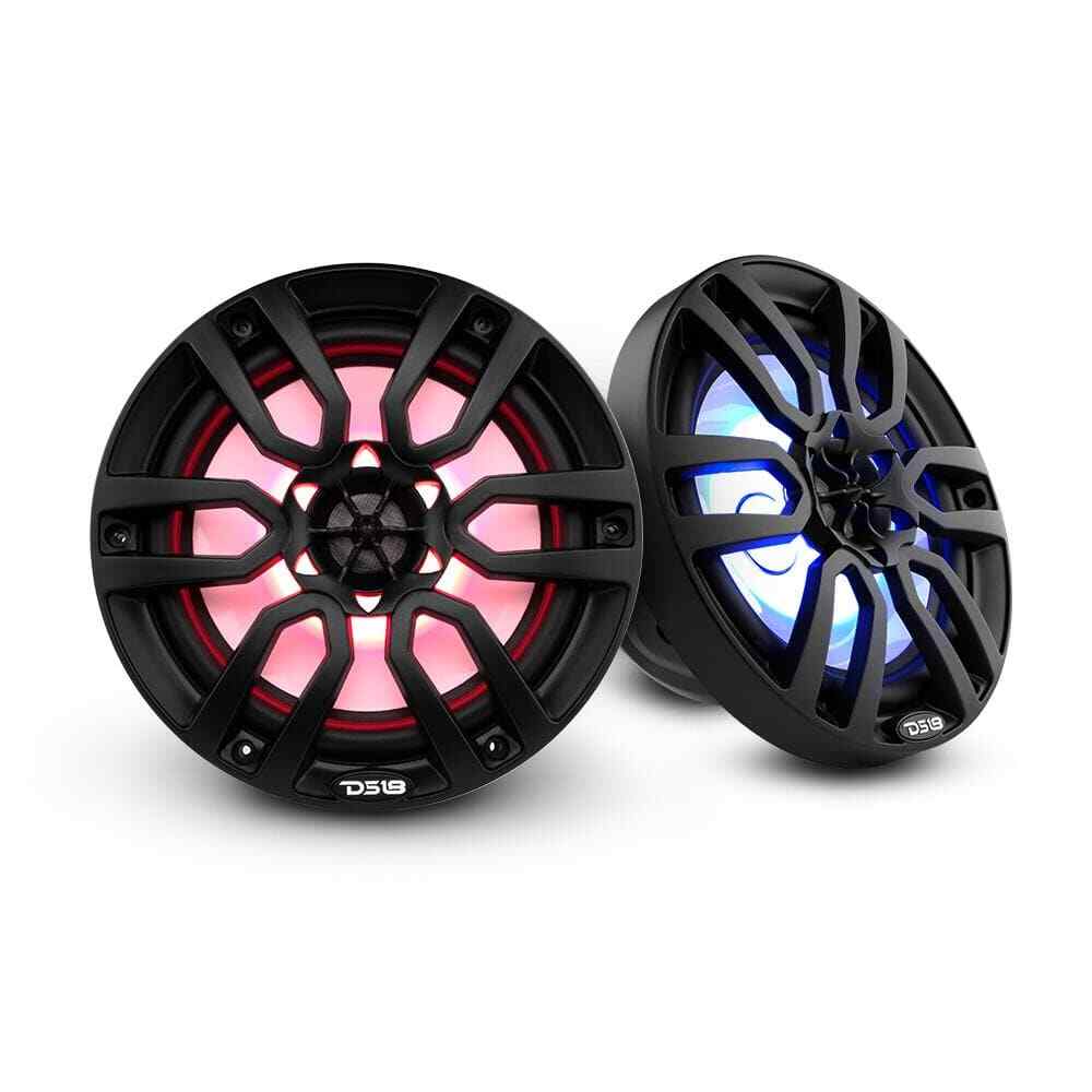 DS18 NXL-8BK 8″ Marine Speakers 375 Watts Full Range 2-Way (Sold in Pairs)