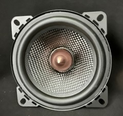4 Inch Car Speaker 300W 4 Ohm Carbon Fiber 20Hz-20kHz (Mid-Bass Focus) Speaker