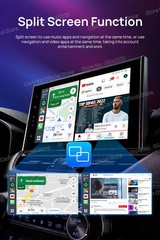 8 128G Android Auto Carplay LED Ai Box Multimedia Players Wireless Android 13