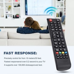 NEW Universal Remote Control for ALL Samsung LCD LED HDTV Smart TVs BN59-01199F