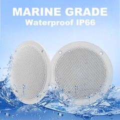 Marine Waterproof Outdoor Speakers 4inch 120W Car Stereo Speaker for ATV UTV