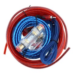1500W Car Audio Cable Kit Amp Amplifier Install RCA Subwoofer Sub Wiring 8 Gauge