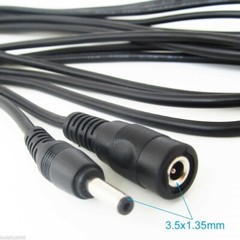 5Pcs 3.3ft DC Male-to-Female Power Extension DC 3.5 x 1.35mm Connector cable