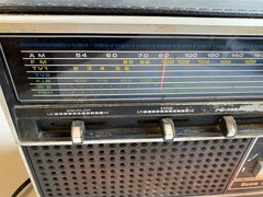 Sears Solid State Hong Kong And PROTON 320 AM/FM Dual Alarm Clock Radio Black
