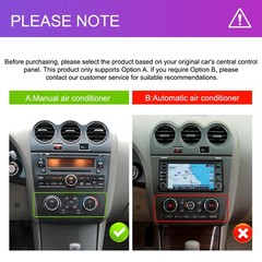 4+64GB For 2008-2012 Nissan Altima CarPlay Car Radio Android 15 GPS Stereo Navi