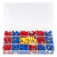 1200PCS Assorted Insulated Electrical Wire Terminals Crimp Connectors Spade Kit