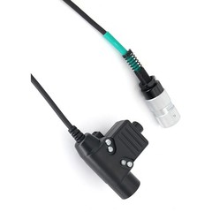 High Quality 90cm 6Pin U94 Headset Connector PTT For PRC152/PRC148 For TAC-SKY