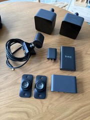 HTC Vive Virtual Reality Headset 1st Gen, Deluxe Strap, Vive Wireless Adapter