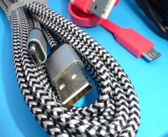 Mixed lot of 7 – USB 2.0 (A) Male to USB (Micro B) Male Cables