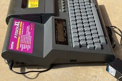 Brother Labeling System PT-8000 Black AC Adapter Carrying Case Good