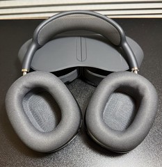 Apple AirPods Max Wireless Over-Ear Headphones Space Gray A2096 with Smart Case