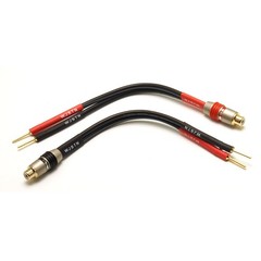 RCA to 2mm Pin Banana Plug Adapter 6 inches 2mm Pin Banana Plugs to Female RC…