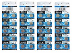 40 pieces LR44 AG13 357A 157 303 A76 L1154 1.55V Alkaline Battery SODA