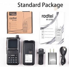 RT-470X Multi-Band Ham Radio 256CH Aviation Air Band NOAA Marine Walkie Talkie