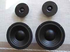 TWEETERS VIFA STYLE 1″ SOFT DOME 6.5″ MIDBASS WOOFER SPEAKERS VOICE COILS 1.5″
