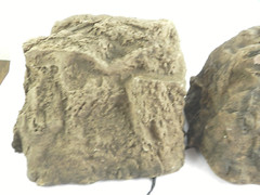 Rockustics Rocky III-B Rock Speakers Pair 6.5″ Speakers 13x10x9 Rock Brown C111