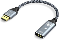 8K Displayport 1.4 to HDMI 2.1 Adapter 8K 60Hz / 4K 120Hz Unidirectional DP