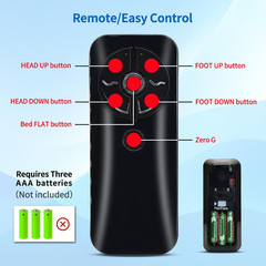 RF399A RF368B MC120TS Remote Replacement for Keeson Adjustable Bed Remote/Tempur