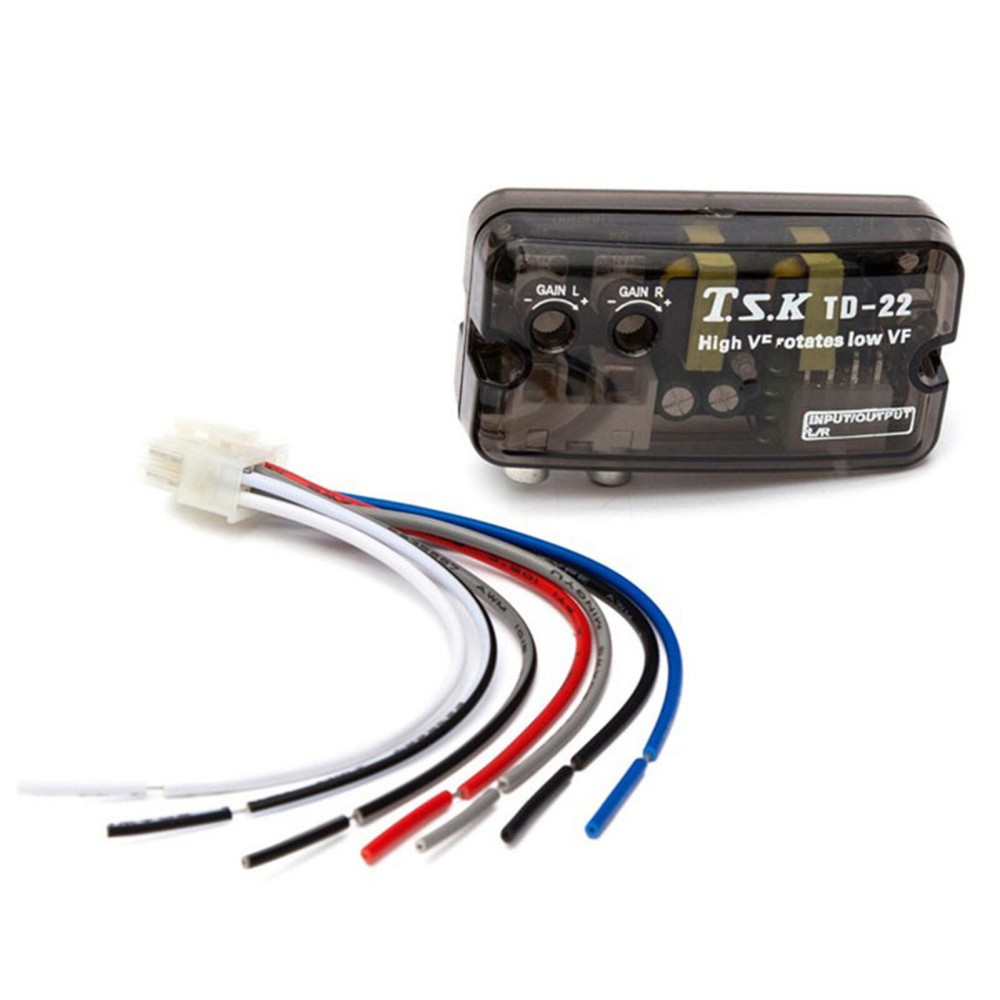 Speaker Level Converter Adapter Car Stereo Speaker Output To RCA Output