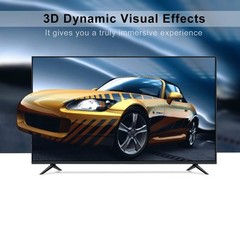 Twozoh 90° Degree Left Angle Mini HDMI Male to Female 0.6FT, Angled