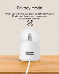 eufy 2K Smart Security Camera Indoor Cam C220 AI Motion Track NightVision|Refurb