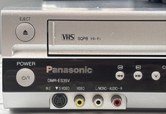 Panasonic DMR-ES35V DVD/VCR Combo Recorder Remote Cables Blank VHS & DVD Works!