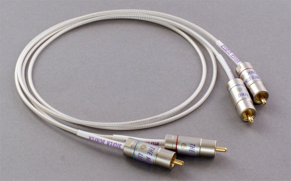 Missing Link Silver Surfer Interconnect 50cm & custom lengths VP Reference RCA