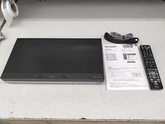 Sharp BD-UT2200 Blu-Ray/HDD Recorder Good Condition from Japan w/Accessories