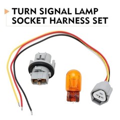 1 Set Turn Signal Bulb Socket Wire Harness, Turn Signal Wiring Connector