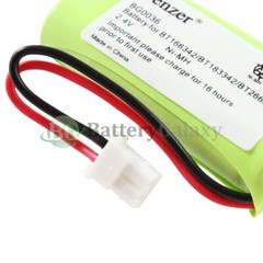 For VTech BT162342/BT262342 2.4V 600mAh Ni-MH Battery Pack for Cordless Phone