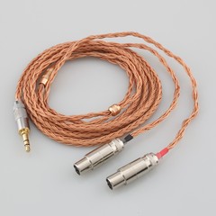 16Cores Occ Copper Headphone Cable For M1570 M1570C AMT HIFI
