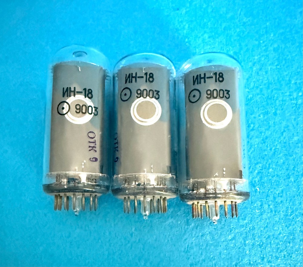 21PCS IN-18 IN18 ИН-18 Nixie indicator tube New Same date