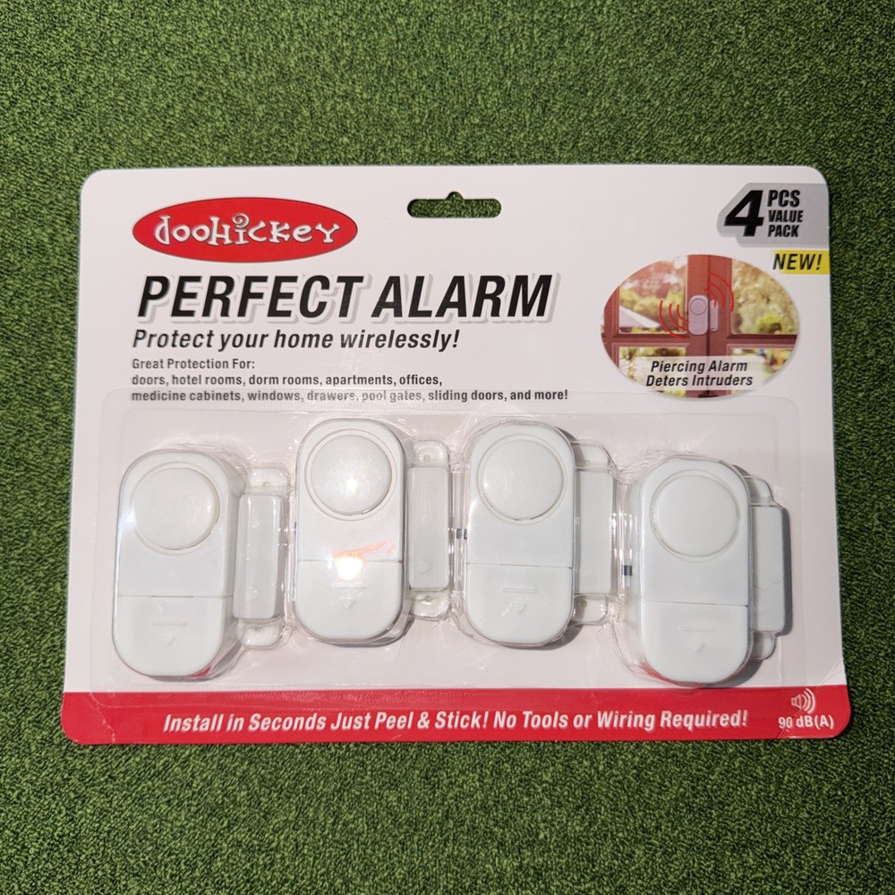 Perfect Security Alarm for Home Doors & Windows 4 pcs -90 dB- Item Brand NEW