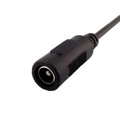 Mini USB 5 Pin Male to 5.5 x 2.1mm Female Jack DC Power Supply Connector Cable