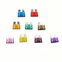 New Zinc Plastic 420PCS Auto Blade Fuse Assortment Mini Standard 2A-40A