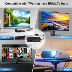 Digital Converter Box for TV, 2026 OWERSLYN 1080P ATSC Tuner Box with TV Tune…