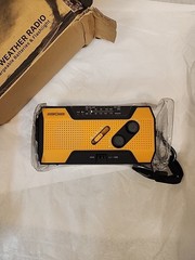 FosPower FOSPWB2376 Emergency Solar Crank Portable NOAA Weather Radio -…