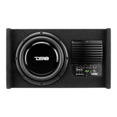 DS18 EN-DF10A Amplified 10″ Shallow Down-Firing Subwoofer Enclosure (Loaded+Amp)